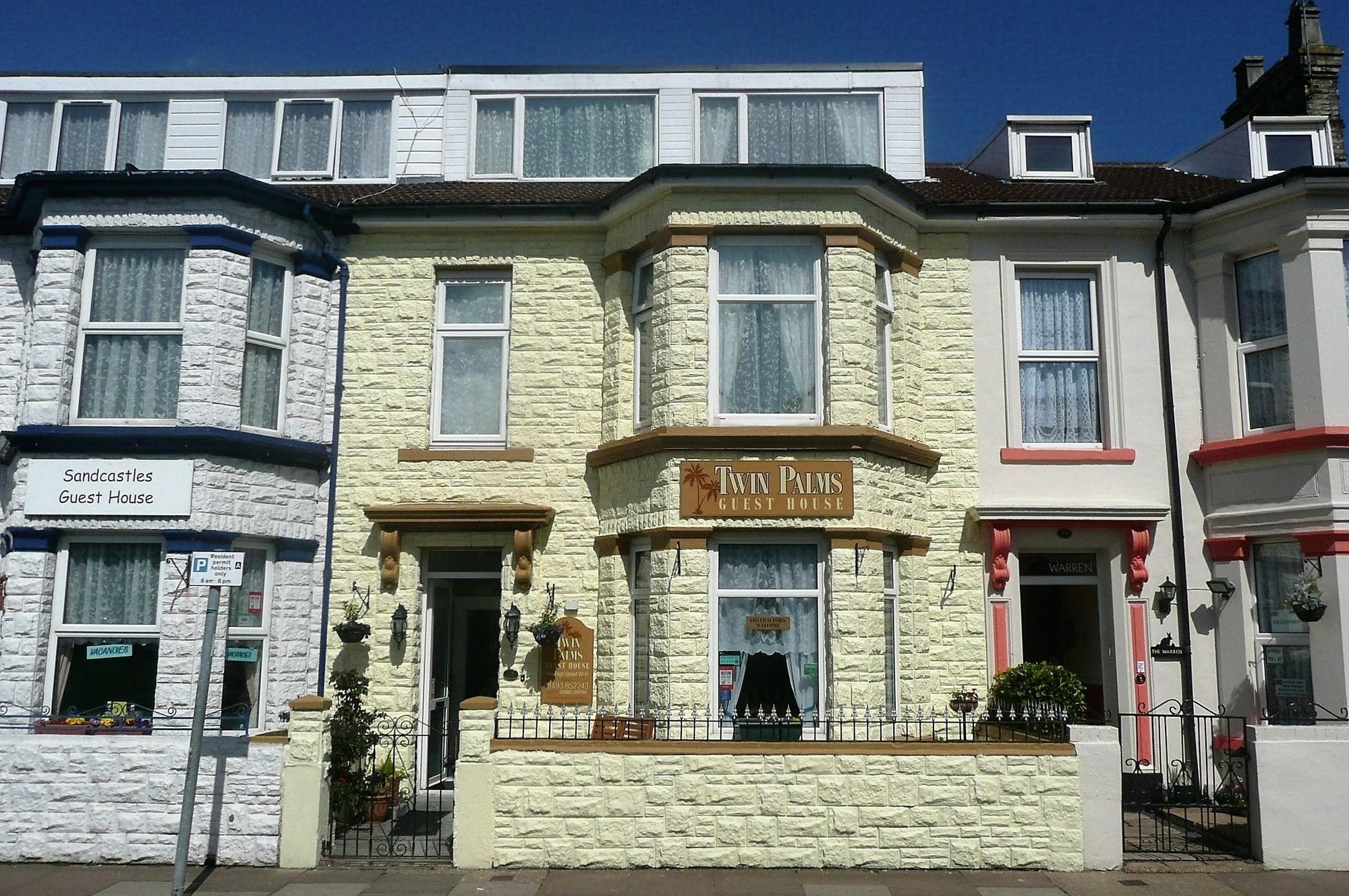 Twin Palms Guesthouse Great Yarmouth Eksteriør billede